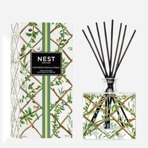 Nest New York Santorini Olive & Citron Specialty Reed Diffuser 5.9 fl oz NEW